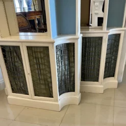 Large Pair Of Regency Style Quality Breakfront Bookcases -Storage Furniture Sales 2024 large pair of regency style quality breakfront bookcases sku51584244 0 6