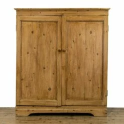 Large Rustic Pine Cupboard