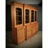Unknown Large Satinwood Breakfront Secretaire Bookcase