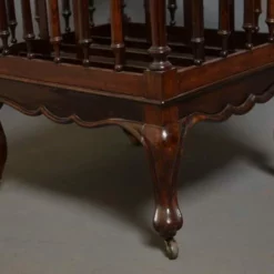 Unknown Late Victorian Canterbury Magazine Rack -Storage Furniture Sales 2024 late victorian canterbury magazine rack 0 2