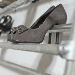 Lauren Extra Large Galvanised Steel Pipe Shoe Rack/Fixture -Storage Furniture Sales 2024 lauren extra large galvanised steel pipe shoe rack fixture 0 3