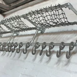 Lewis Industrial Dark Steel Pipe Luggage And Coat Rack 9 Lewis Industrial Dark Steel Pipe Luggage And Coat Rack -Storage Furniture Sales 2024 lewis industrial dark steel pipe luggage and coat rack 0 4