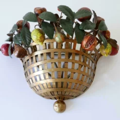 Lovely Mid Century Modern Sconce Fruit Basket By Lucienne Monique Italy, 1960s 20 Lovely Mid Century Modern Sconce Fruit Basket By Lucienne Monique Italy, 1960s -Storage Furniture Sales 2024 lovely mid century modern sconce fruit basket by lucienne monique italy 1960s sku33016043 0 2