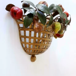Lovely Mid Century Modern Sconce Fruit Basket By Lucienne Monique Italy, 1960s 22 Lovely Mid Century Modern Sconce Fruit Basket By Lucienne Monique Italy, 1960s -Storage Furniture Sales 2024 lovely mid century modern sconce fruit basket by lucienne monique italy 1960s sku33016043 0 4