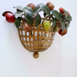 Lovely Mid Century Modern Sconce Fruit Basket By Lucienne Monique Italy, 1960s 24 Lovely Mid Century Modern Sconce Fruit Basket By Lucienne Monique Italy, 1960s -Storage Furniture Sales 2024 lovely mid century modern sconce fruit basket by lucienne monique italy 1960s sku33016043 0 6