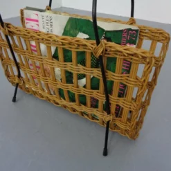 Unknown Magazine Rack In Filigree Rattan And Steel, 1960s 23 Unknown Magazine Rack In Filigree Rattan And Steel, 1960s -Storage Furniture Sales 2024 magazine rack in filigree rattan and steel 1960s sku47961696 0 10