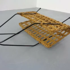 Unknown Magazine Rack In Filigree Rattan And Steel, 1960s 19 Unknown Magazine Rack In Filigree Rattan And Steel, 1960s -Storage Furniture Sales 2024 magazine rack in filigree rattan and steel 1960s sku47961696 0 6