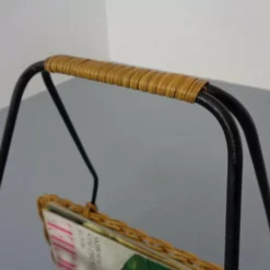 Unknown Magazine Rack In Filigree Rattan And Steel, 1960s 22 Unknown Magazine Rack In Filigree Rattan And Steel, 1960s -Storage Furniture Sales 2024 magazine rack in filigree rattan and steel 1960s sku47961696 0 9