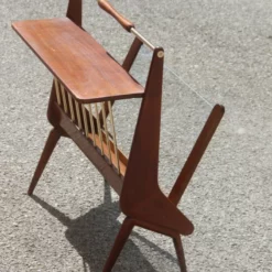 Magazine Rack In Shaped Wood From The 1950s Italian Design Cesare Lacca 8 Magazine Rack In Shaped Wood From The 1950s Italian Design Cesare Lacca -Storage Furniture Sales 2024 magazine rack in shaped wood from the 1950s italian design cesare lacca 0 1