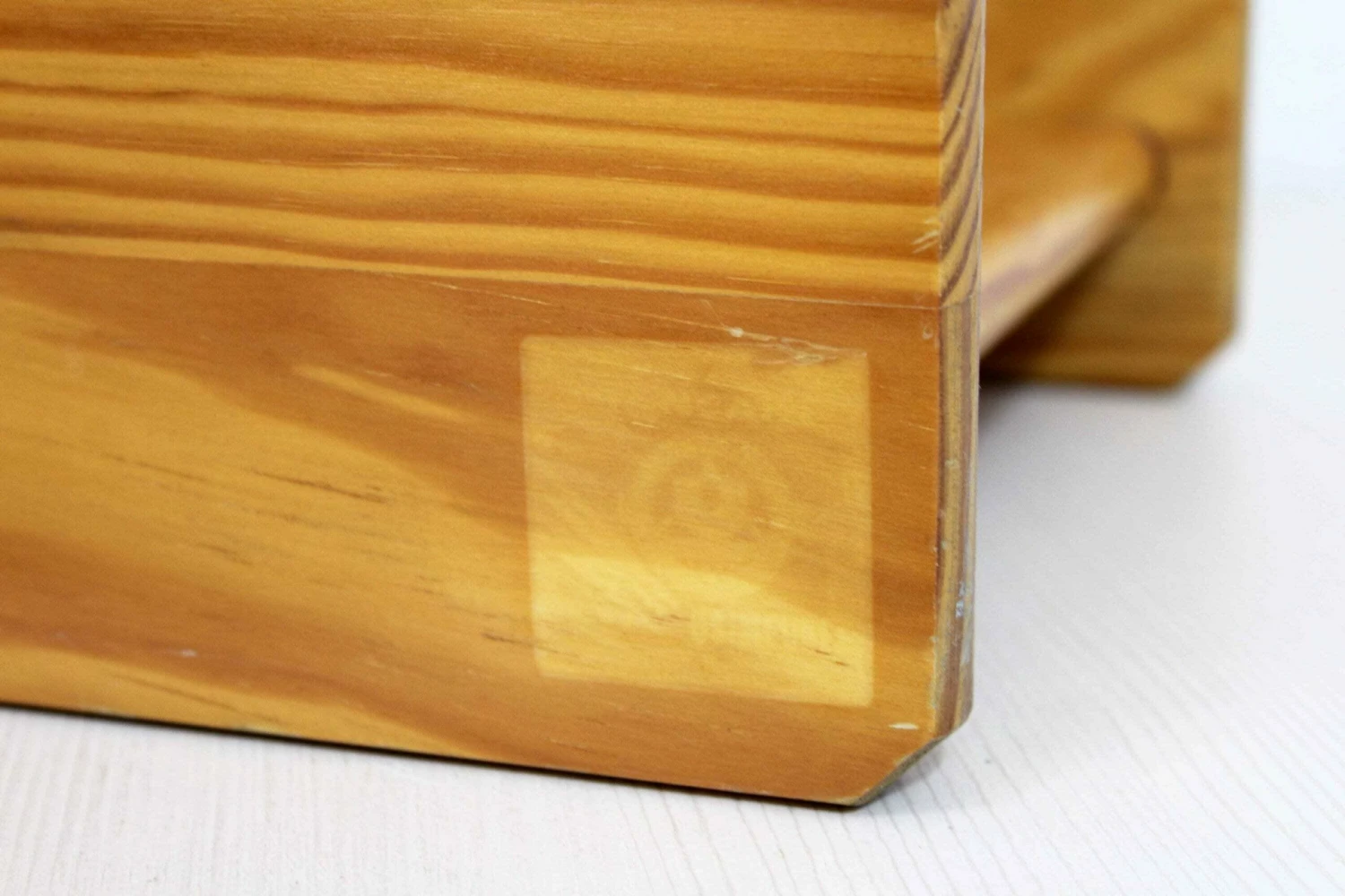 Unknown Magazine Rack In Solid Pine From The 80s 5 Unknown Magazine Rack In Solid Pine From The 80s - Image 5