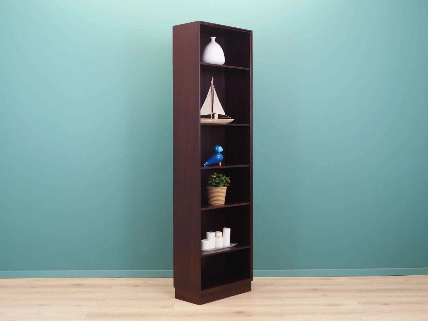 Unknown Mahogany Bookcase, 60s, Danish Design, Made In Denmark 4 Unknown Mahogany Bookcase, 60s, Danish Design, Made In Denmark - Image 4