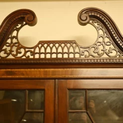 Unknown Mahogany Breakfront Bookcase Sheraton Secretaire Antique -Storage Furniture Sales 2024 mahogany breakfront bookcase sheraton secretaire antique sku49428534 0 4