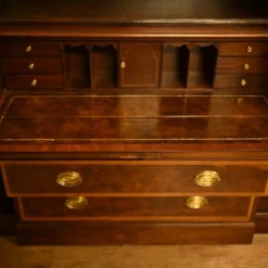 Unknown Mahogany Breakfront Bookcase Sheraton Secretaire Antique -Storage Furniture Sales 2024 mahogany breakfront bookcase sheraton secretaire antique sku49428534 0 9