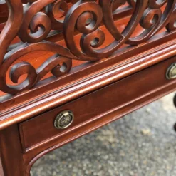 Unknown Mahogany Canterbury Magazine Rack With Drawer -Storage Furniture Sales 2024 mahogany canterbury magazine rack with drawer sku52868376 0 5