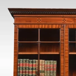 Mahogany Inlaid Gentlemen’s Bookcase -Storage Furniture Sales 2024 mahogany inlaid gentlemen s bookcase 0 3