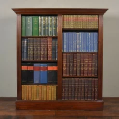 Mahogany Open Bookcase Circa 1900 -Storage Furniture Sales 2024 mahogany open bookcase circa 1900 0 1