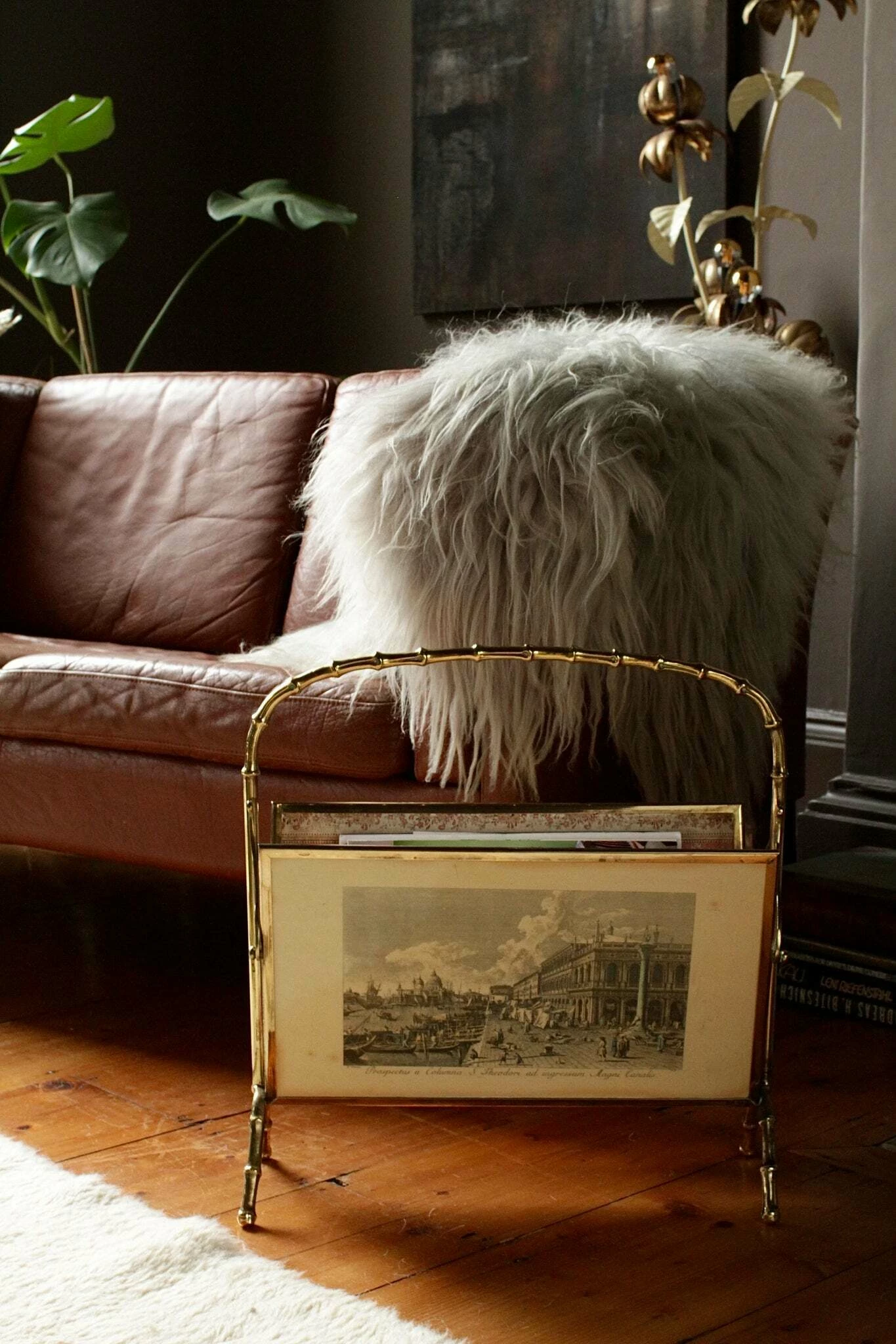 Maison Bagues Faux Bamboo Magazine Holder 3 Maison Bagues Faux Bamboo Magazine Holder - Image 3