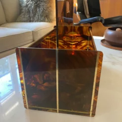 Maison Mercier Paris Magazine Rack In Lucite Tortoiseshell And Brass, 1970 -Storage Furniture Sales 2024 maison mercier paris magazine rack in lucite tortoiseshell and brass 1970 sku38617485 0 4