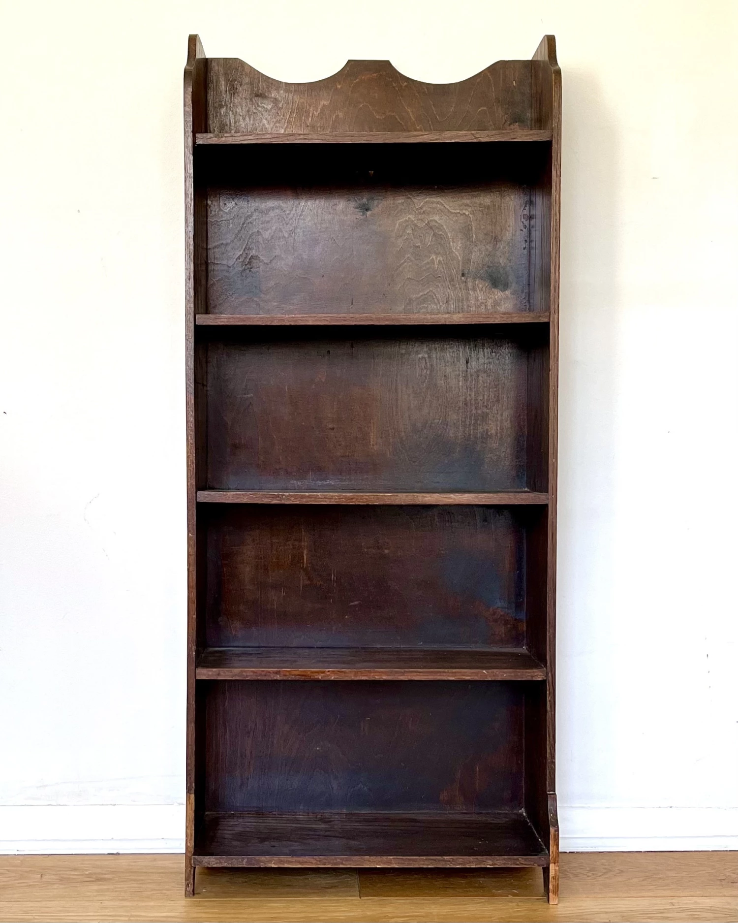 Unknown Mid 1930s Cottagecore Style Bookcase Original Hand Painted Artwork - Image 13
