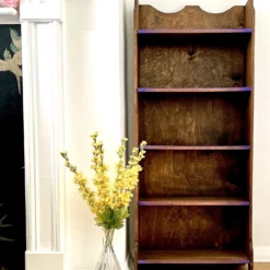 Unknown Mid 1930s Cottagecore Style Bookcase Original Hand Painted Artwork -Storage Furniture Sales 2024 mid 1930s cottagecore style bookcase original hand painted artwork sku26631495 0 3