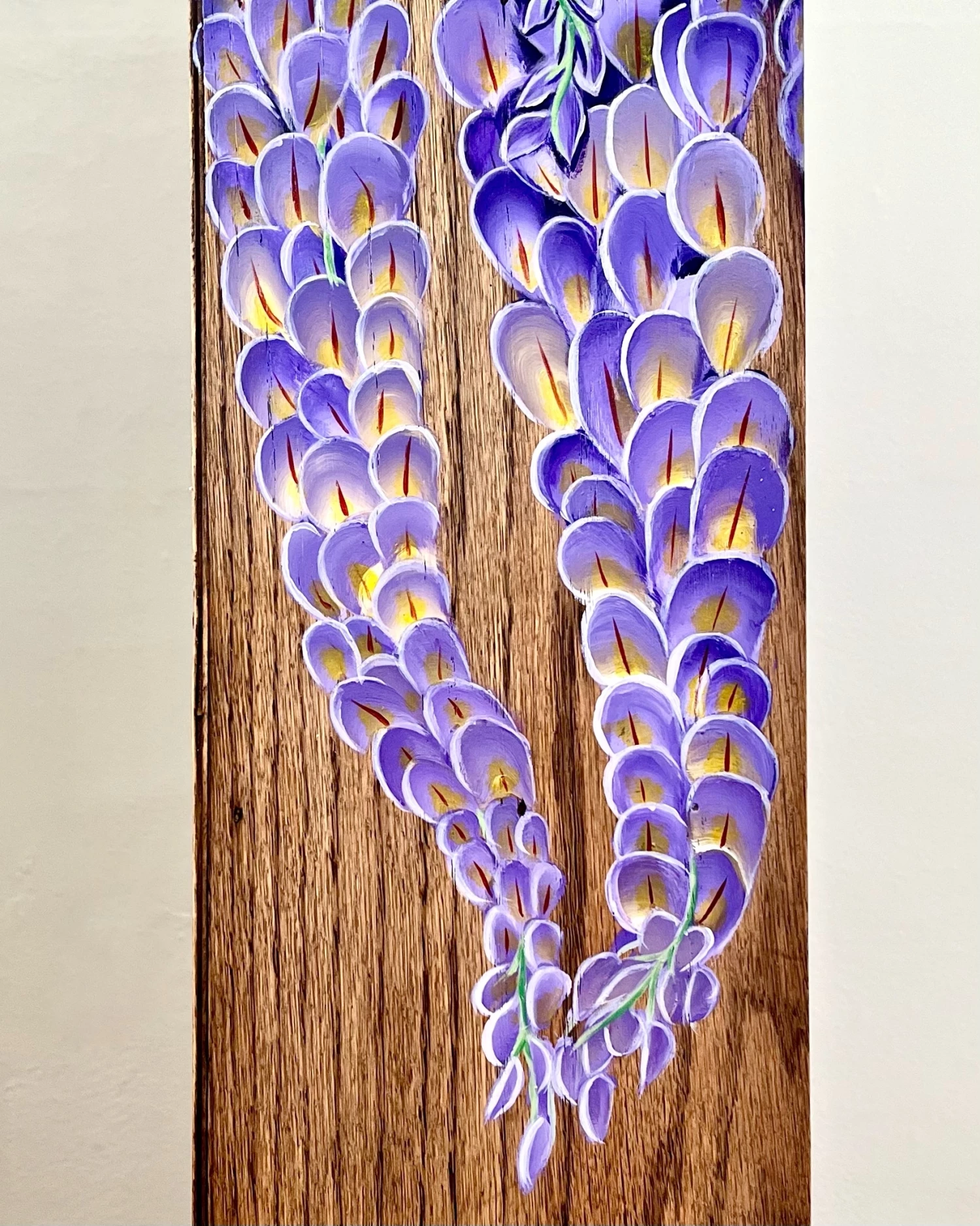 Unknown Mid 1930s Cottagecore Style Bookcase Original Hand Painted Artwork - Image 10