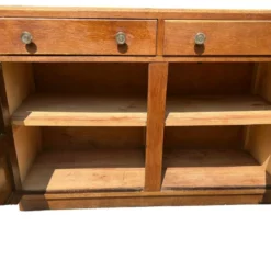 Unknown Mid Century 1940s Light Oak Linen Cupboard With Drawers And Storage. -Storage Furniture Sales 2024 mid century 1940s light oak linen cupboard with drawers and storage sku57935358 0 2