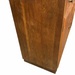 Unknown Mid Century 1940s Light Oak Linen Cupboard With Drawers And Storage. -Storage Furniture Sales 2024 mid century 1940s light oak linen cupboard with drawers and storage sku57935358 0 4