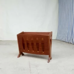 Unknown Mid Century 1970s Teak Magazine Rack Retro Danish Design -Storage Furniture Sales 2024 mid century 1970s teak magazine rack retro danish design 0 7