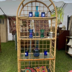 Unknown Mid Century Bamboo & Cane Etagere 5 Unknown Mid Century Bamboo & Cane Etagere -Storage Furniture Sales 2024 mid century bamboo cane etagere sku15082410 0 1