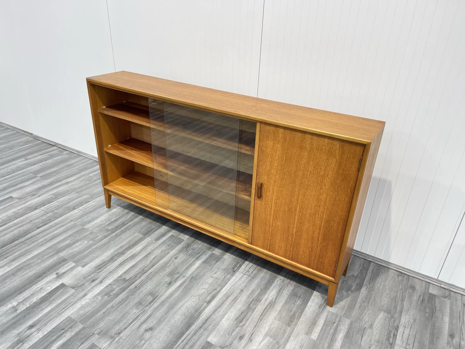 Mid Century Bookcase In Teak By Herbert Gibbs 6 Mid Century Bookcase In Teak By Herbert Gibbs - Image 6