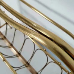 Mid Century Brass Magazine Rack Italy -Storage Furniture Sales 2024 mid century brass magazine rack italy sku63415878 0 7