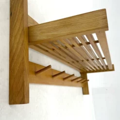 Unknown Mid Century Coat Hanger With Folding Shelf, Czechoslovakia -Storage Furniture Sales 2024 mid century coat hanger with folding shelf czechoslovakia sku83277780 0 2