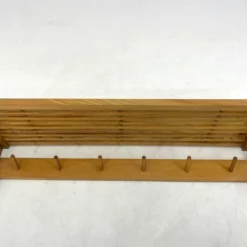Unknown Mid Century Coat Hanger With Folding Shelf, Czechoslovakia -Storage Furniture Sales 2024 mid century coat hanger with folding shelf czechoslovakia sku83277780 0 5