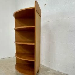 Mid Century Corner Bookcase, 1950s -Storage Furniture Sales 2024 mid century corner bookcase 0 1