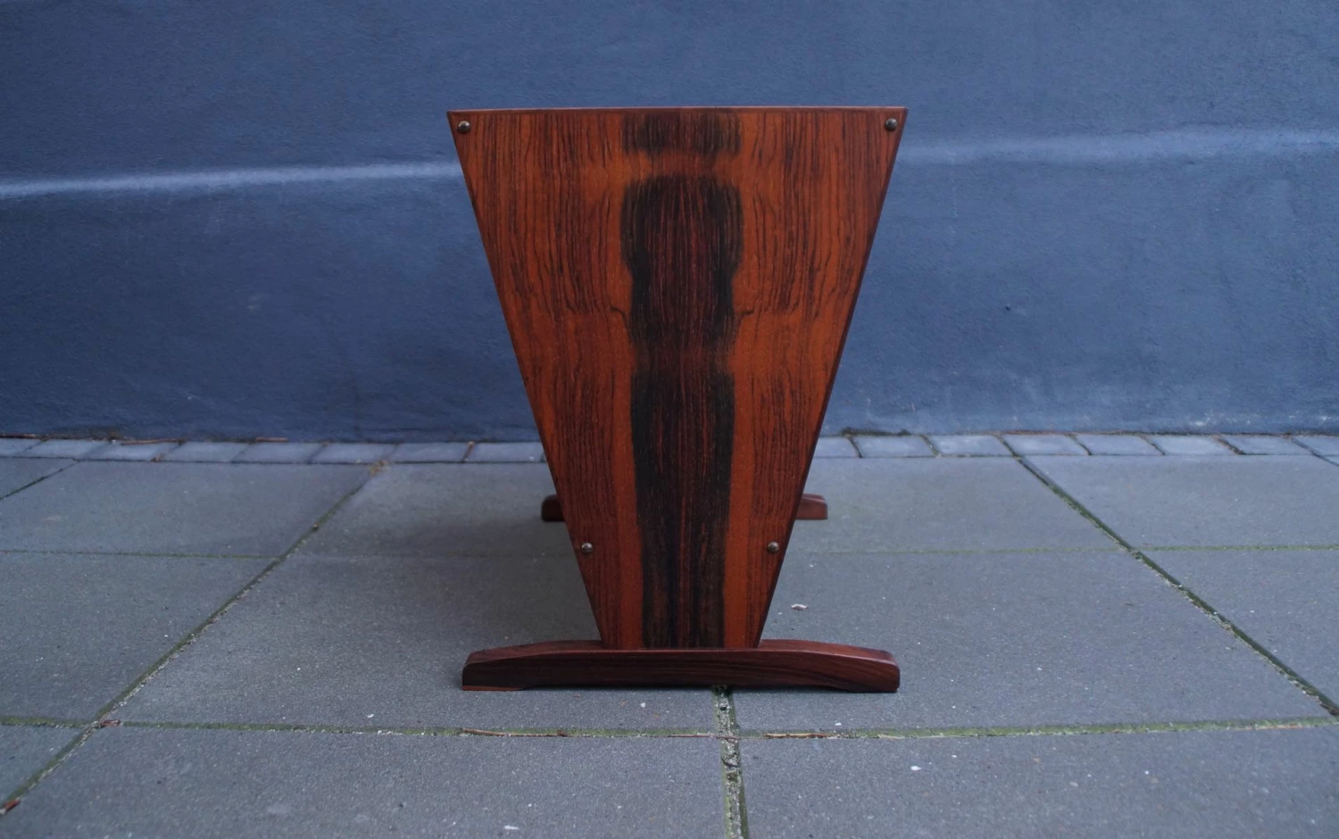 Mid Century Danish Rosewood Magazine Rack, 1960s 3 Mid Century Danish Rosewood Magazine Rack, 1960s - Image 3