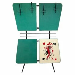 Unknown Mid Century Italian Wall Mounted Coat Rack 'Joker'