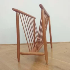 Mid Century Magazine Rack, Design Uluv, 1950s. -Storage Furniture Sales 2024 mid century magazine rack design uluv 1950s 0 4