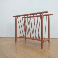 Mid Century Magazine Rack, Design Uluv, 1950s. -Storage Furniture Sales 2024 mid century magazine rack design uluv 1950s 0 7