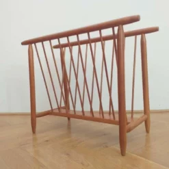 Mid Century Magazine Rack, Design Uluv, 1950s. -Storage Furniture Sales 2024 mid century magazine rack design uluv 1950s 0 8