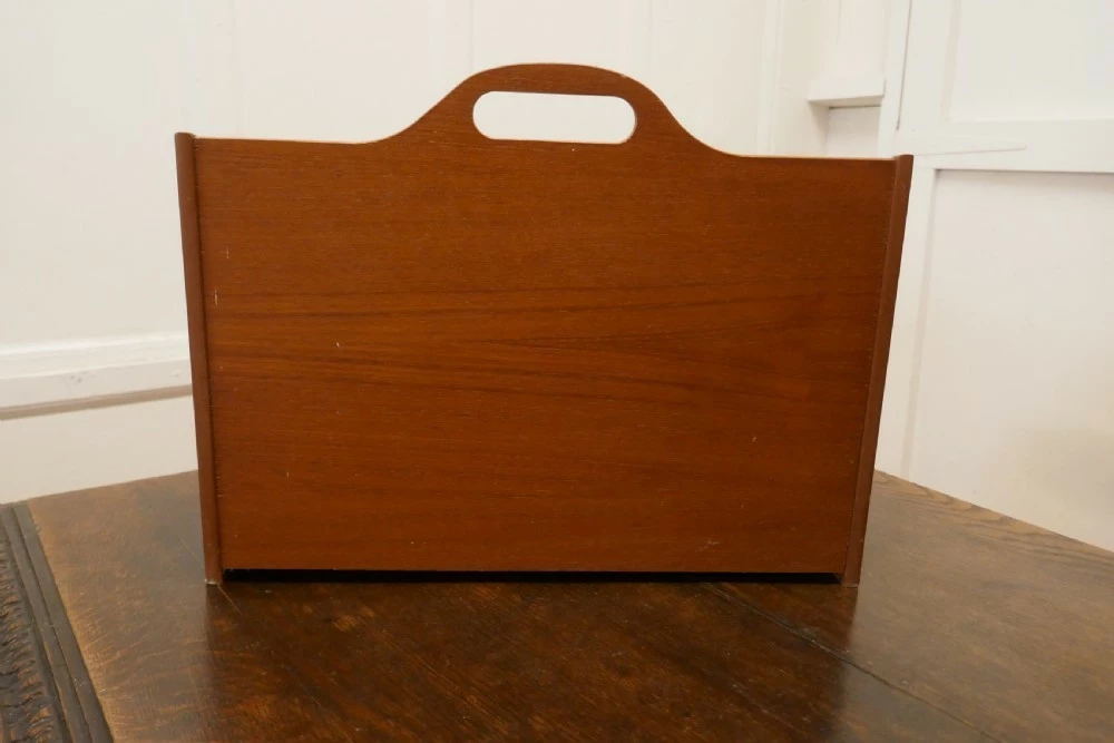 Unknown Mid Century Magazine Stand, Mid 20th Century 4 Unknown Mid Century Magazine Stand, Mid 20th Century - Image 4