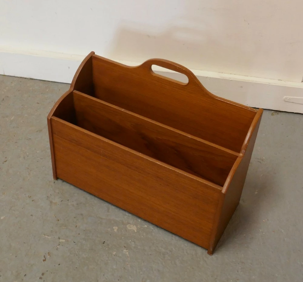 Unknown Mid Century Magazine Stand, Mid 20th Century 5 Unknown Mid Century Magazine Stand, Mid 20th Century - Image 5