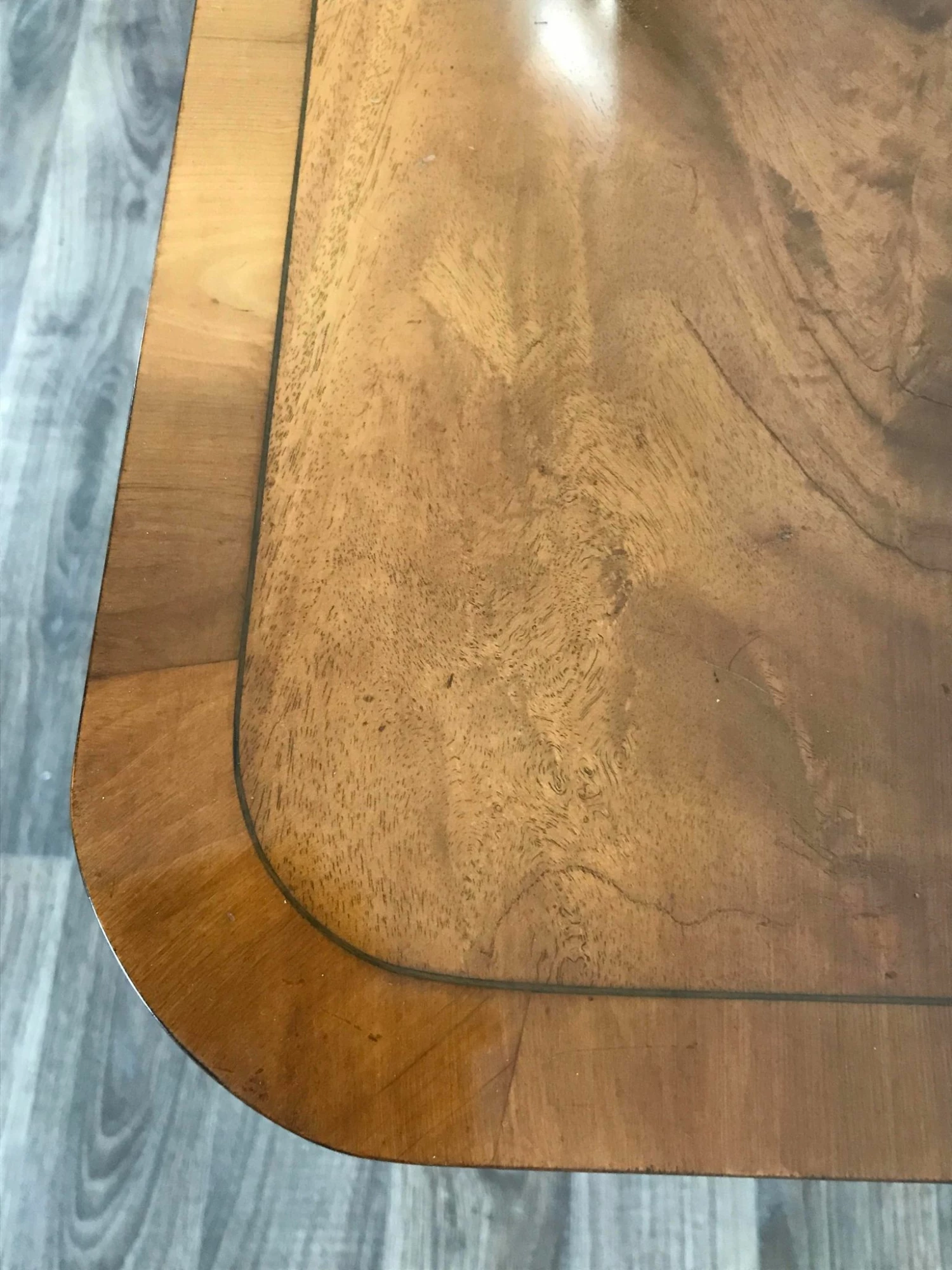 Mid Century Mahogany With Inlay Veneer Magazine & Newspaper Holder / Rack Storage Handmade 4 Mid Century Mahogany With Inlay Veneer Magazine & Newspaper Holder / Rack Storage Handmade - Image 4