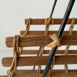 Unknown Mid Century Modern Wicker And Wood Magazine Stand, 1960s -Storage Furniture Sales 2024 mid century modern wicker and wood magazine stand 1960s sku66679208 0 6