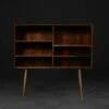 Mid Century Scandinavian Modern Rosewood Bookcase By Gunni Oman For Oman Jun Furniture Factory, 1960s
