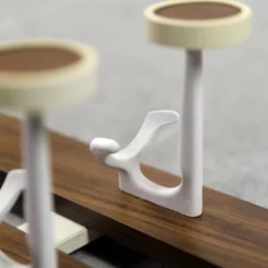 Unknown Mid Century Scandinavian Modern Teak Wall Coat Rack, 1950s -Storage Furniture Sales 2024 mid century scandinavian modern teak wall coat rack 1950s sku10784637 0 2