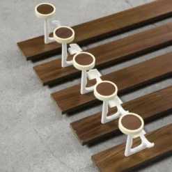 Unknown Mid Century Scandinavian Modern Teak Wall Coat Rack, 1950s -Storage Furniture Sales 2024 mid century scandinavian modern teak wall coat rack 1950s sku10784637 0 4