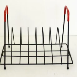 Unknown Mid Century Stylized Black And Red Metal Pulls, 1950s 16 Unknown Mid Century Stylized Black And Red Metal Pulls, 1950s -Storage Furniture Sales 2024 mid century stylized black and red metal pulls 1950s sku53446055 0 6