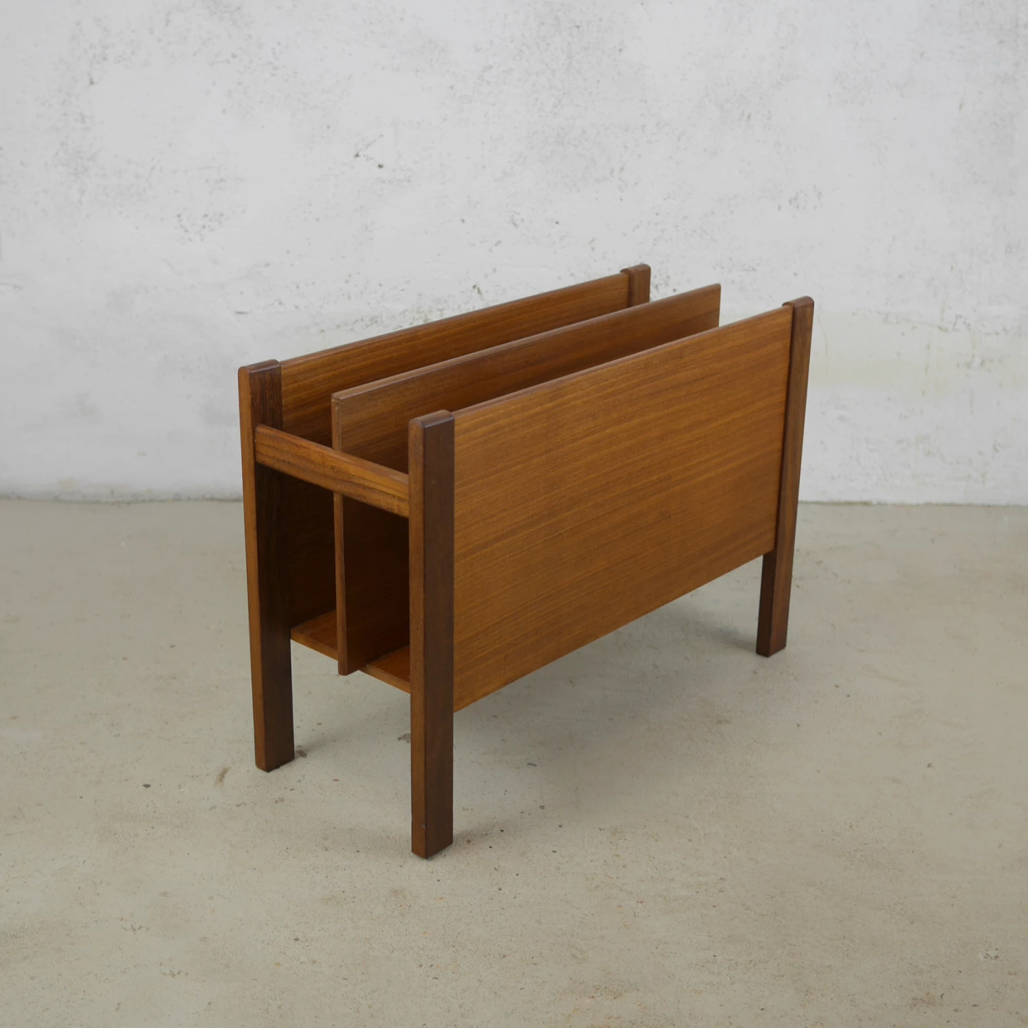 Mid Century Teak Magazine Rack By Guy Rodgers For Heals 2 Mid Century Teak Magazine Rack By Guy Rodgers For Heals - Image 2