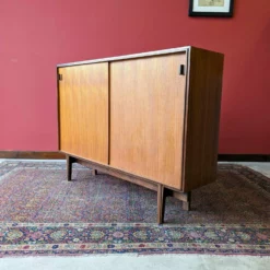 Mid Century Teak Sliding Door Bookcase By Robert Heritage For Beaver & Tapley -Storage Furniture Sales 2024 mid century teak sliding door bookcase by robert heritage for beaver tapley sku30796616 0 5 scaled