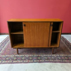 Mid Century Teak Sliding Door Bookcase By Robert Heritage For Beaver & Tapley -Storage Furniture Sales 2024 mid century teak sliding door bookcase by robert heritage for beaver tapley sku30796616 0 8 scaled